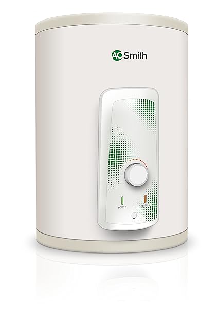 AO Smith HSE-VAS 15-Litre Storage Water Heater (White)