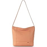 The Sak De Young Hobo Bag - Premium Leather Women's Handbag for Everyday And Travel, Durable, Large Purse With Shoulder Bag Strap & Zipper Pocket, Nectar