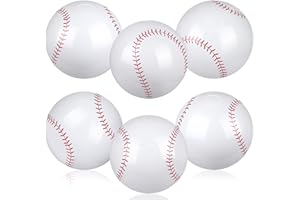 durony 6 Pack Inflatable Beach Ball 11 Inch Inflatable Bouncing Ball Party Supplies for Summer Outdoor Pool Beach Birthday Party Favors