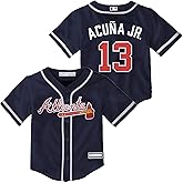 Ronald Acuna Jr. Atlanta Braves MLB Toddler 2-4 Navy Alternate Player Jersey