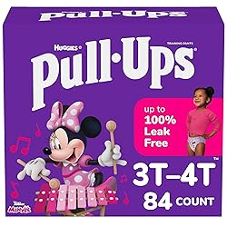 Pull-Ups Girls' Potty Training Pants, Size 3T-4T