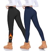 FULLSOFT Fleece Lined Leggings Women High Waisted Tummy Control Workout Winter Thermal Warm Soft Yoga Pants