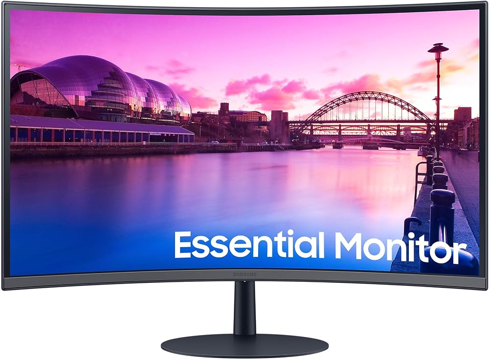 Samsung 27 inch 1000R Curved FHD 75Hz VA Monitor 4ms
