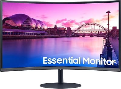 Samsung 27 inch 1000R Curved FHD 75Hz VA Monitor 4ms