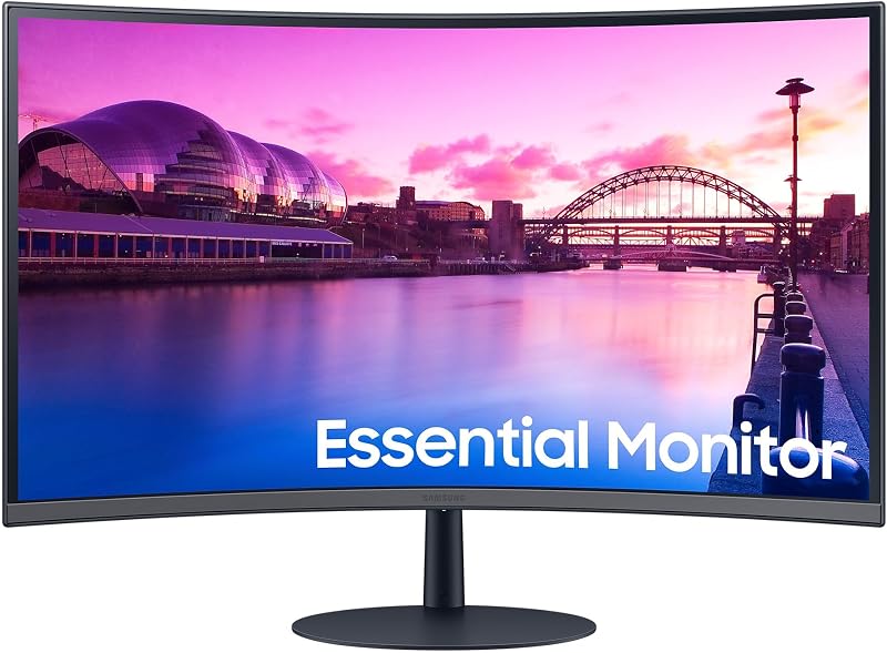 Samsung 27 inch 1000R Curved FHD 75Hz VA Monitor 4ms