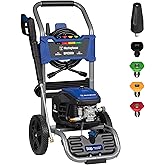 Westinghouse WPX3000e Electric Pressure Washer, 3000 Max PSI and 1.76 Max GPM, Induction Motor, Onboard Soap Tank, Spray Gun 