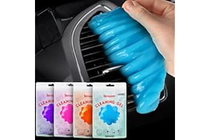 YOPINSAND Car Cleaning Gel, 4 Pack Car Cleaning Putty, Universal Auto Deatiling Tools, Reusable Interior Cleaner for Car Keyboard Air Vent, Car Slime Cleaner Dust Cleaning Gel