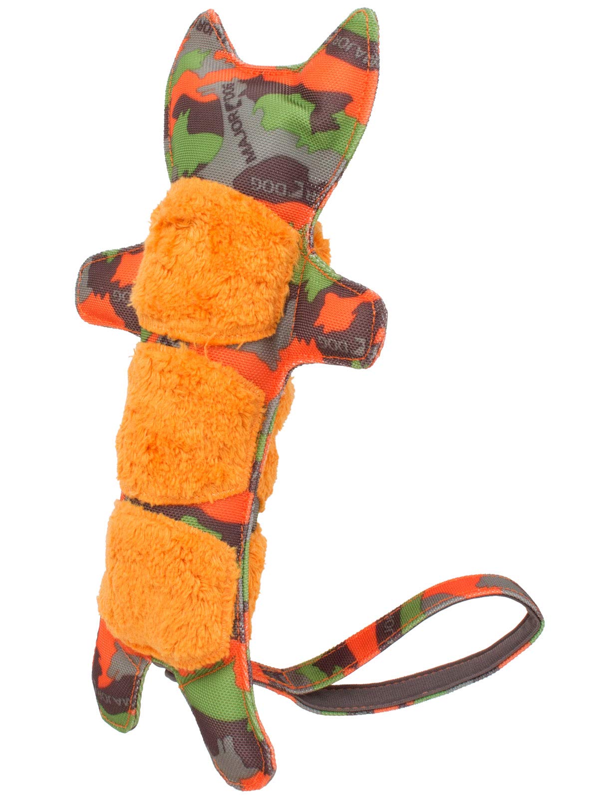 Major Dog Tiger Training Toy, 300 x 140 mm, Camo Green/Orange