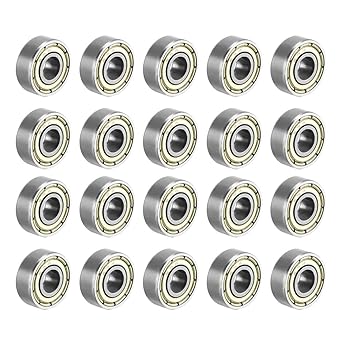 Uxcell 694zz Deep Groove Ball Bearing Double Shield 694 2z 1080094 4mm X 11mm X 4mm Carbon Steel Bearings Pack Of 20 Amazon Com Industrial Scientific