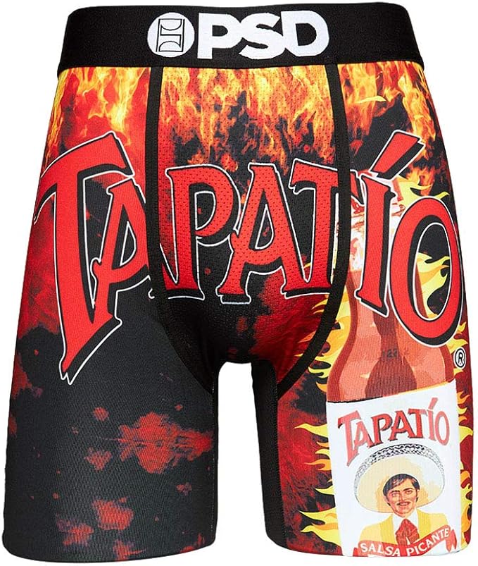 PSD Underwear Men's Stretch Elastic Wide Band Boxer Brief Underwear