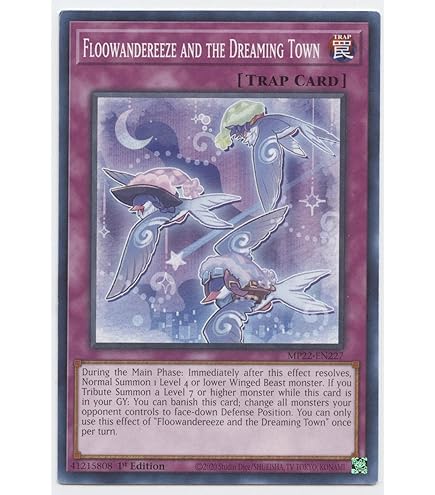 Amazon.com: Yu-Gi-Oh! Floowandereeze & Snowl - MP22-EN193 - Rare