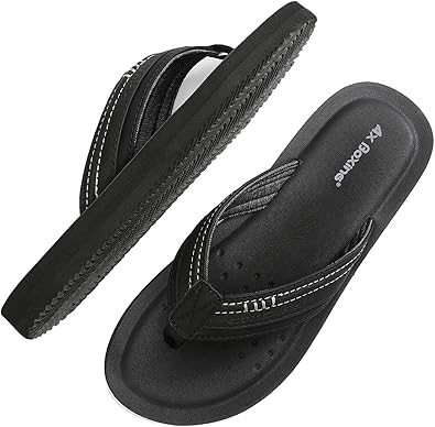 mens soft flip flops