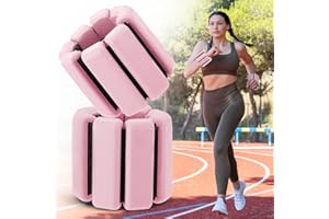 ZEKOLA Wrist and Ankle Weights, Adjustable Wearable Weights - Total 2 lbs (1 lb each), Comfortable Weights Ankle Wrist Weights for Yoga Dance Volleyball