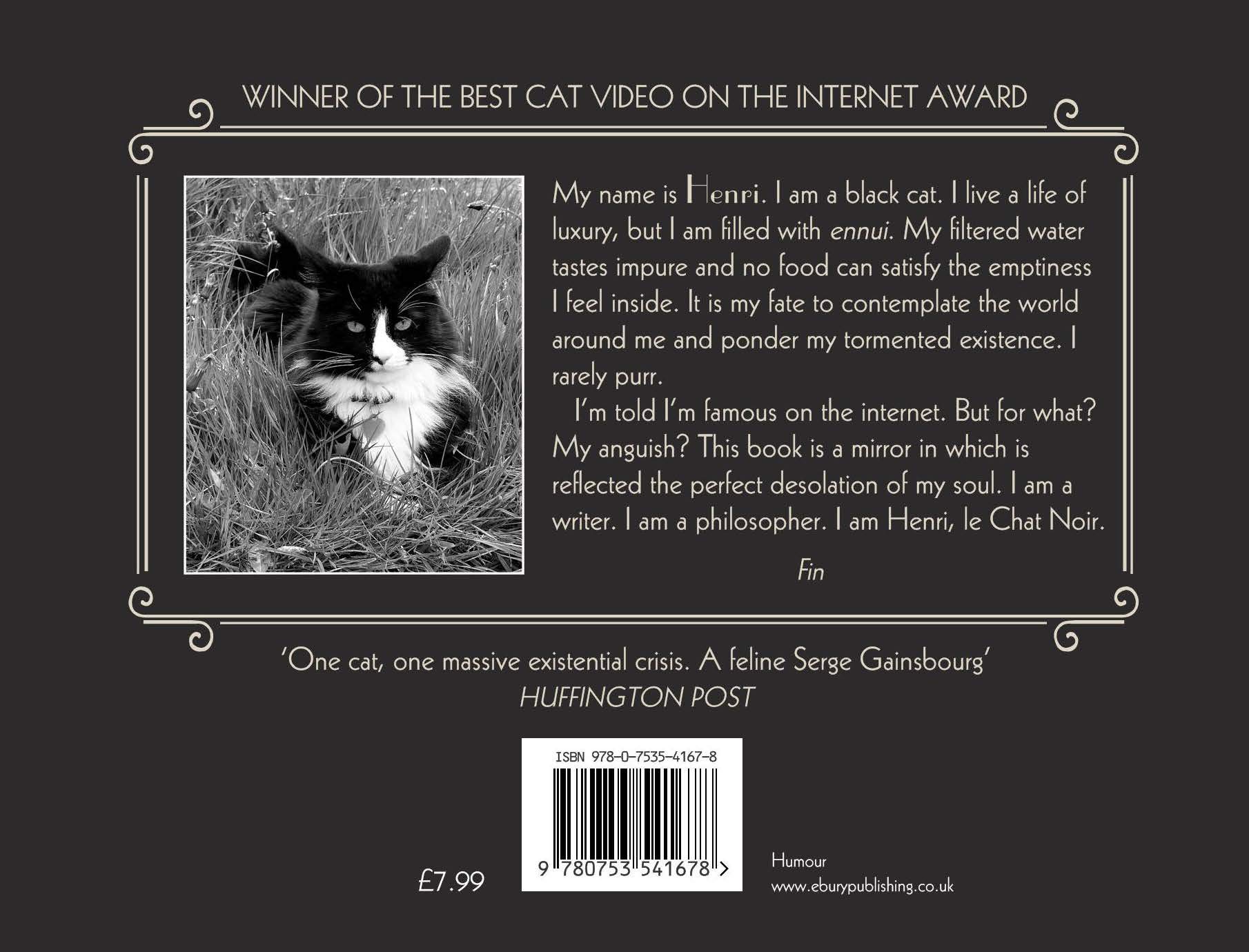 Buy Henri Le Chat Noir The Existential Mewsings Of An