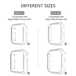 adepoy Compatible for Apple Watch Case 38mm Series
