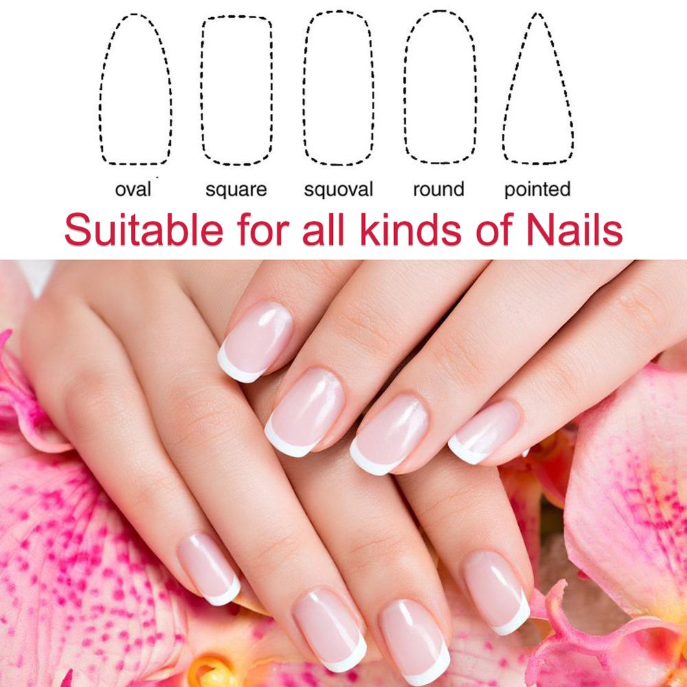 Professional Nano Cristal Limes à ongles, Aroc Manucure Pédicure Soin des ongles poli fichier ongles des ongles pour ongles naturels et acrylique avec étui de rangement (Poignée sans miroir) (1pc)