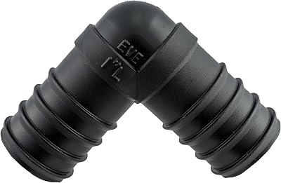 Pisces 25mm Barbed Elbow for Pond & Garden Hose - 90 Degree Connector