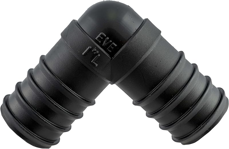 Pisces 25mm Barbed Elbow for Pond & Garden Hose - 90 Degree Connector