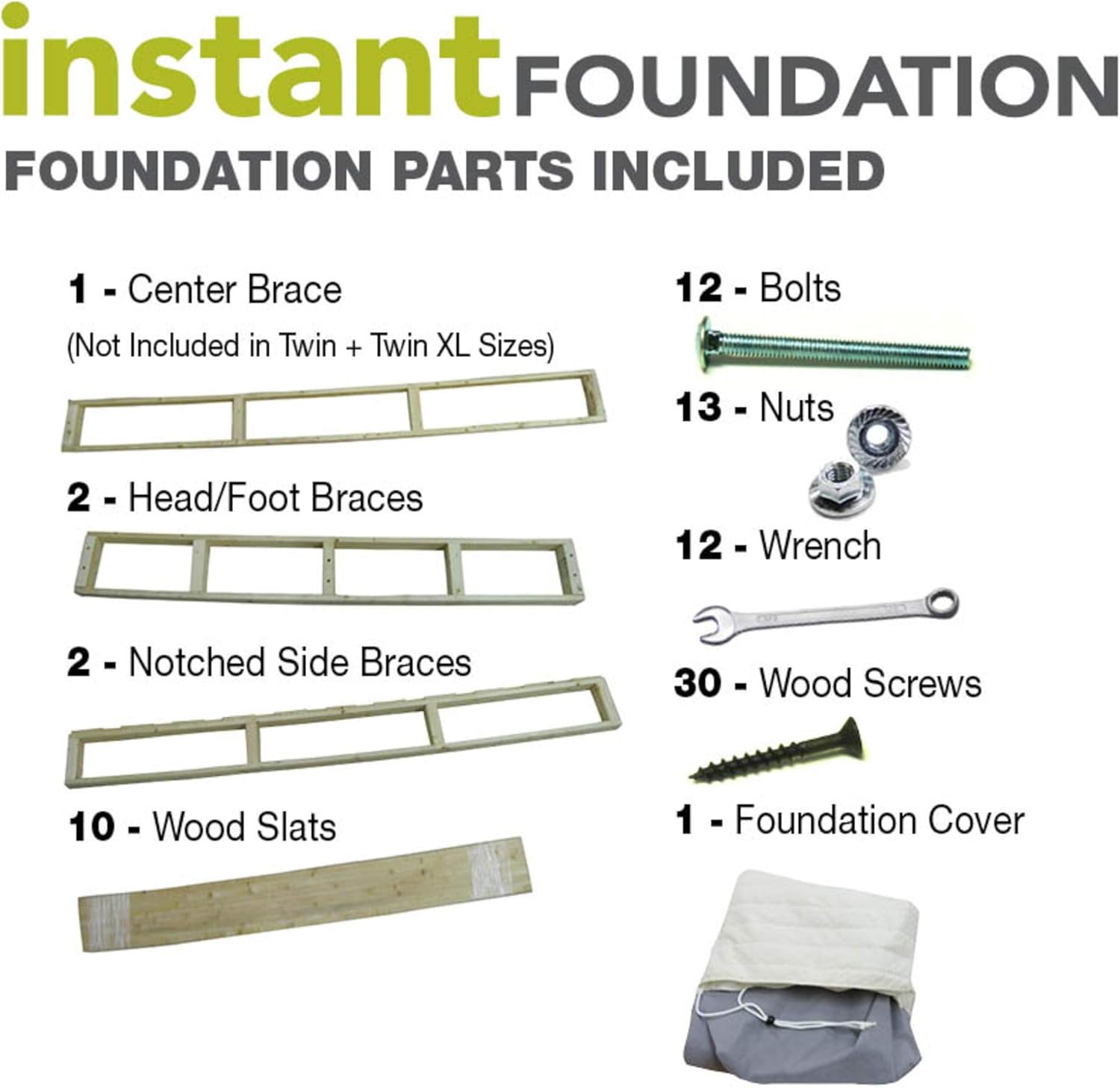 Classic Brands Instant Foundation High Profile 8-Inch Box-Spring Replacement, Queen: Furniture & Decor