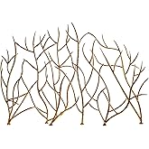 Gold Branches - 47 inch Decorative Fireplace Screen - 47 inches Wide by 6.3 inches deep