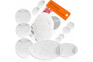 aZengear Repair Patches - Waterproof, Self-Adhesive, Tear-Cold-Heat-Resistant Polyester Fabric to Fix Down Jacket, Puffer, Snowsuit, Shoe, Tent, PVC, Clothing, Upholstery (Transparent)