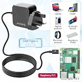 syid Raspberry Pi 5 Power Supply 5.1V 5A 27W PD USB-C GaN UK Adapter view 4