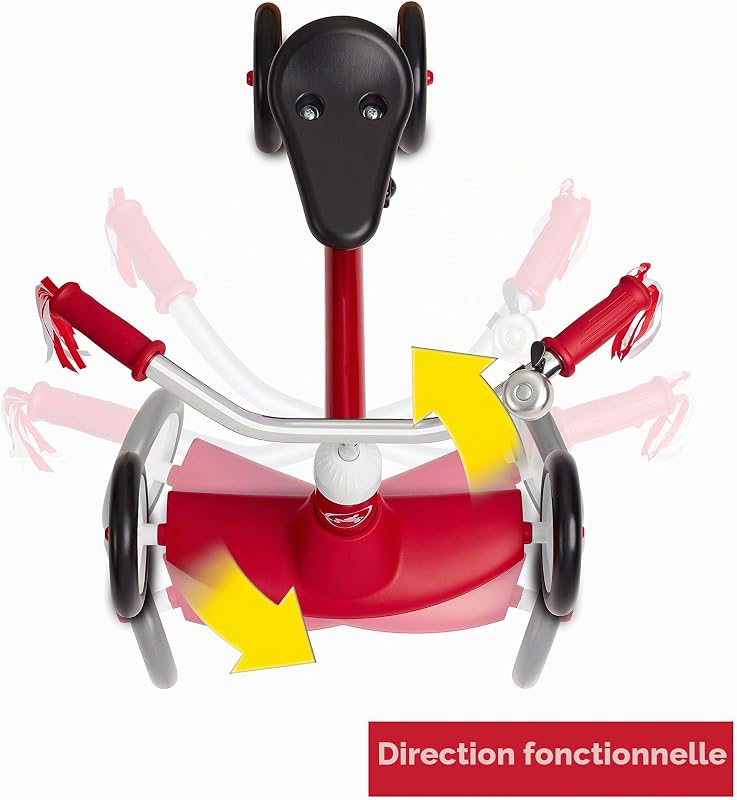 Draisienne Rouge pour Tout-Petits de 1 à 3 Ans