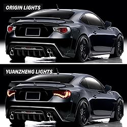 VLAND OLED Red Tail Lights Compatible For [Toyota