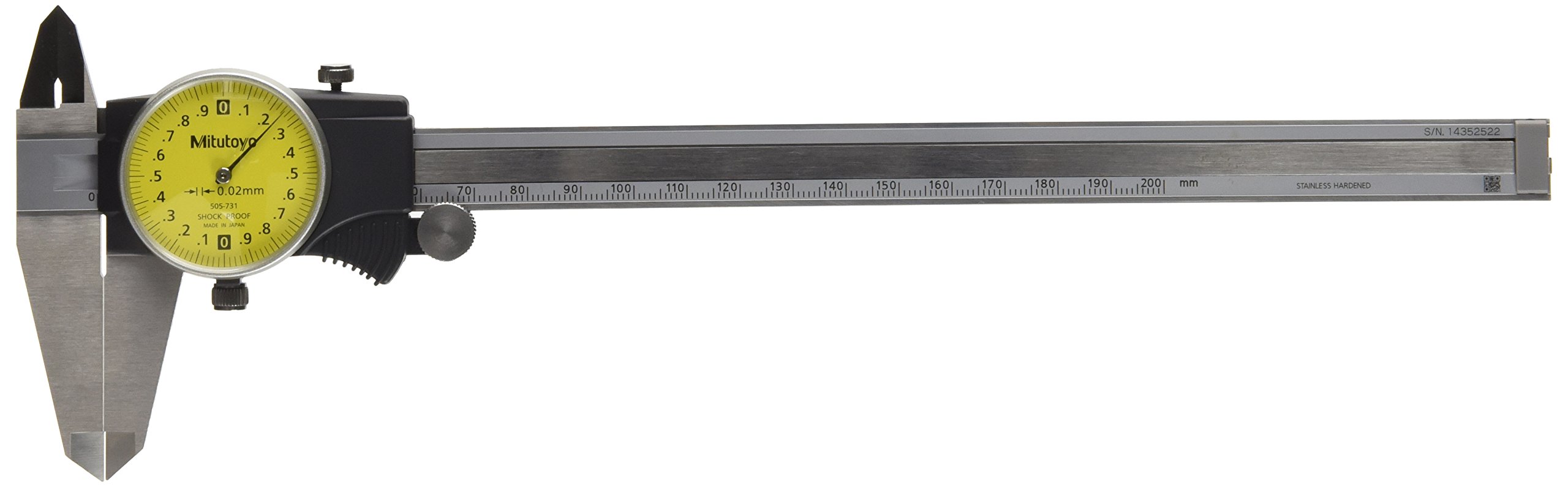 Mitutoyo 505-731 Dial Caliper