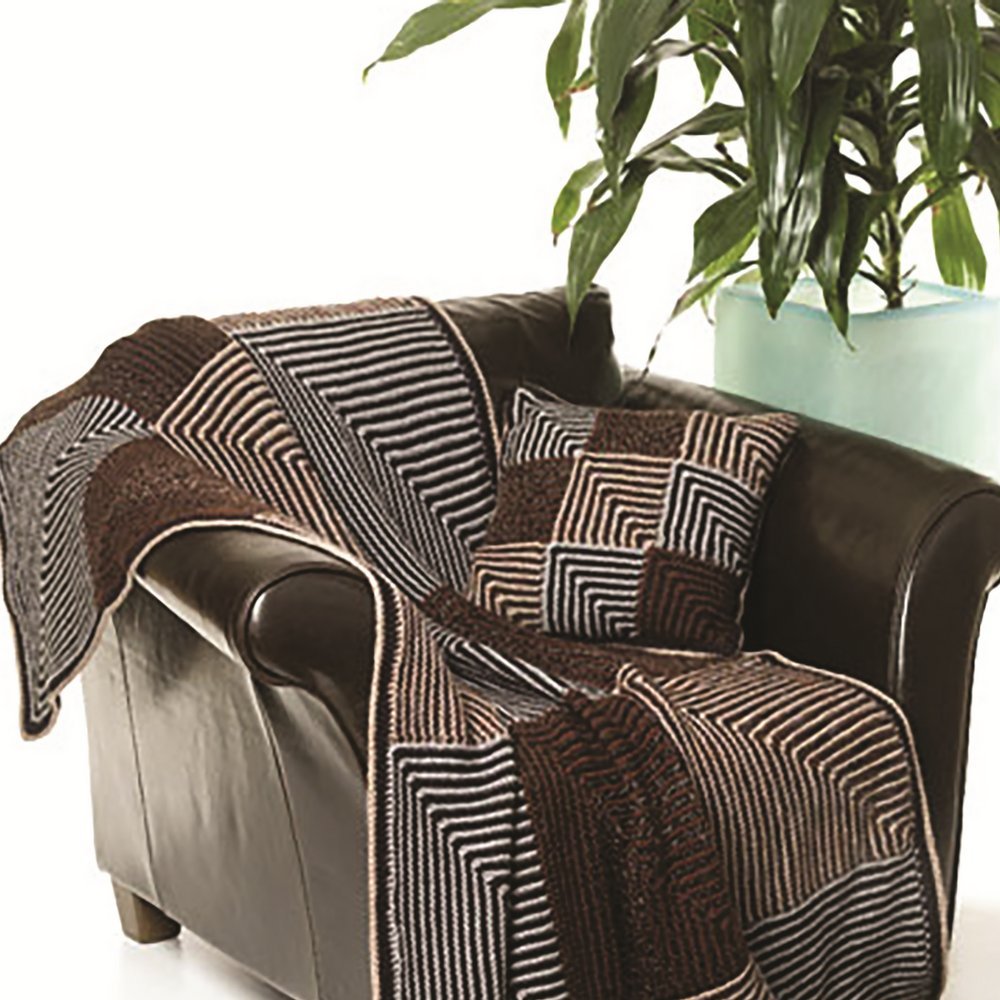 Caron Simply Soft Solids Yarn, 6oz, Gauge 4 Medium, 100% acrylic - Brown - Machine Wash & Dry