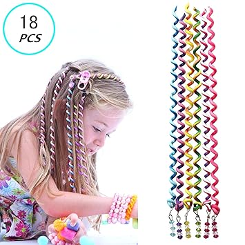 Amazon Com 18 Pcs Hair Styling Twister Clip For Girl Women Zxk