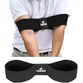 Golf Arm Band Training Aid for Swing Connection, Arm Connection Golf Trainer for Better Tempo, Ball Striking &amp; Consistency, Easy Golf Swing Training Aid for Indoor Practice, Golf Gift for Golfers