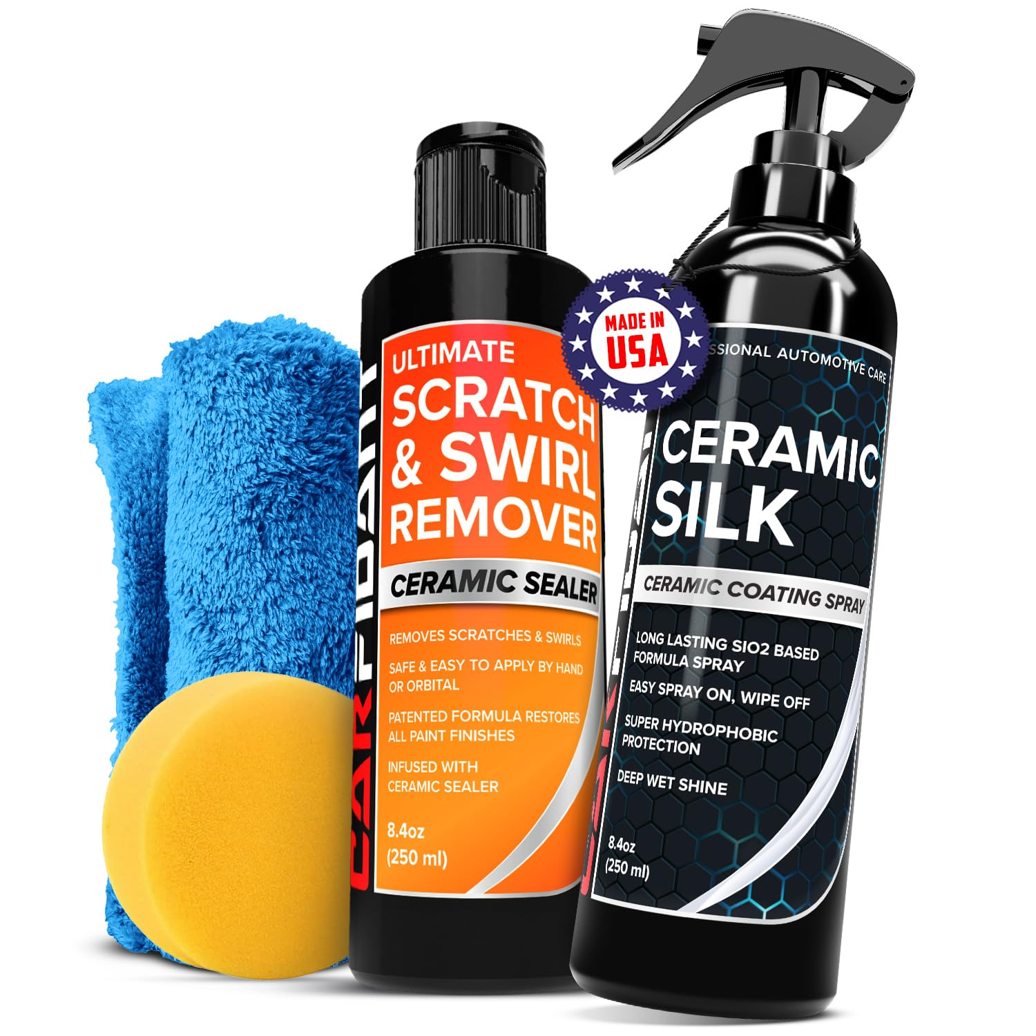 Carfidant Scratch & Swirl Remover with Ceramic Silk