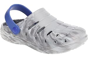 RUGGED SHARK Molded Clog for Men, Women, Little Kids, and Big Kids, EVA Molded Clogs