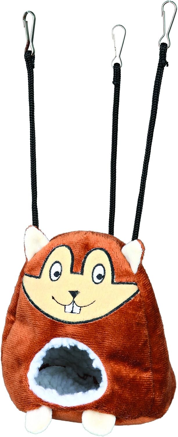 Trixie Cuddly Cave for Hamsters 14 x 11, Brown, braun, 5 x 11 x 5 cm (L x W x H)