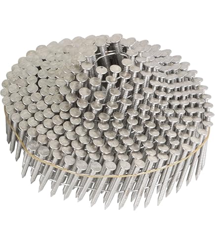 Lot De 3600 Clous De Parement Ronds Findmall 0.092 X 2-1/2" - Angle 15° - Neuf