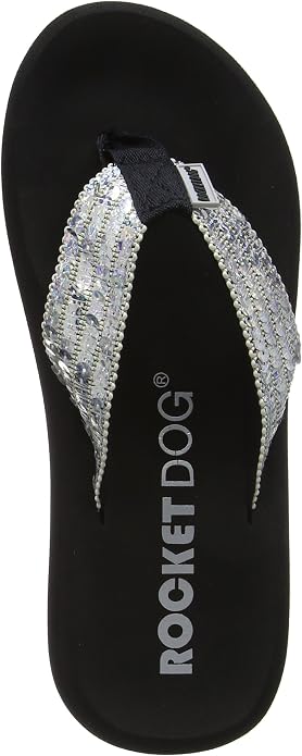 rocket dog sequin flip flops