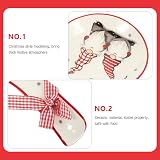 DOITOOL Ceramic Christmas Spoon Rest with Gnome Design for Holiday Kitchen view 5