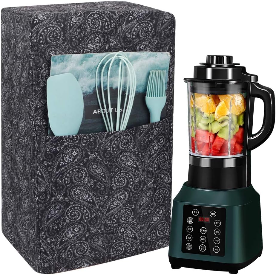 Universal Kitchen Blender Covers, Quilted Polyester Cover Compatible
