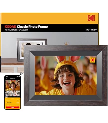 Amazon.com : KODAK WiFi Digital Picture Frame 10.1 Inch, HD IPS