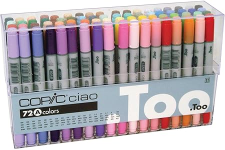 Copic Ciao 72er Set A 22075160 NEU Marker Copicset Markerset 72 Stifte