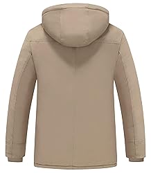 wantdo Men's Winter Coats Thicken Military Parka
