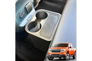 WRWJL Trash Can for Ford Maverick 2025 2024 2023 2022,Upgraded Rear Trash Bin with Dual Cup Holder for Maverick Interior Acce