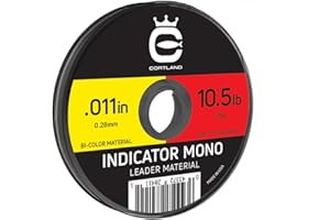 Cortland Fly Line Indicator Euro Numph Fly Fishing Mono Leader Material