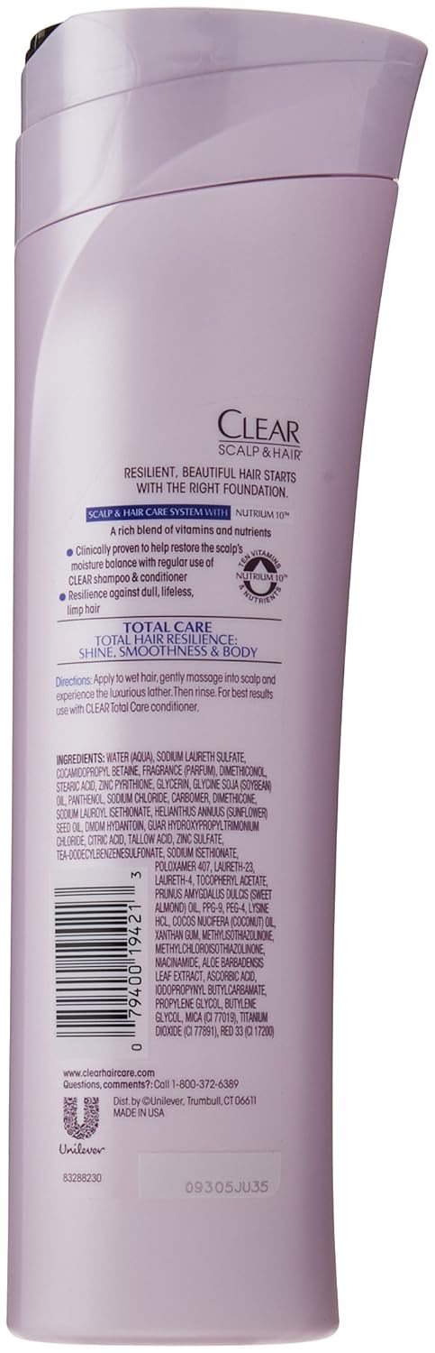 Clear Scalp Hair 24 7 Total Care Conditioner 12 70 Oz Amazon Co