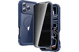 Diaclara Magnetic Designed for iPhone 17 Pro Max Case Full Body Bumper,[Compatible with MagSafe] Military Drop Proof Cover wi
