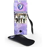 Pure Stride Professional Full Women’s Dress Insoles - Shoe Insert & Support for Metatarsals, High Arch, Flat Feet - Pain Relief for Plantar Fasciitis, Arch, Heel - 1 Pair, Women's 8-9