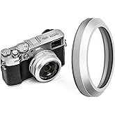 NiSi - NC UV (Silver Frame), Camera Lens Protector Filter for Fujifilm X100 Series (X100, X100S, X100F, X100T, X100V, X100VI), Ultraviolet Filter, UV Protection, Optical Glass, Waterproof Nano Coating