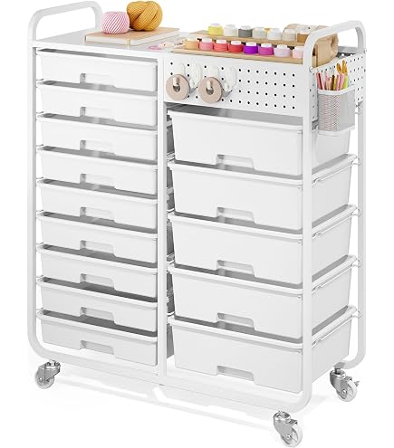 Amazon.com: GOFLAME 12-Drawer Rolling Storage Cart
