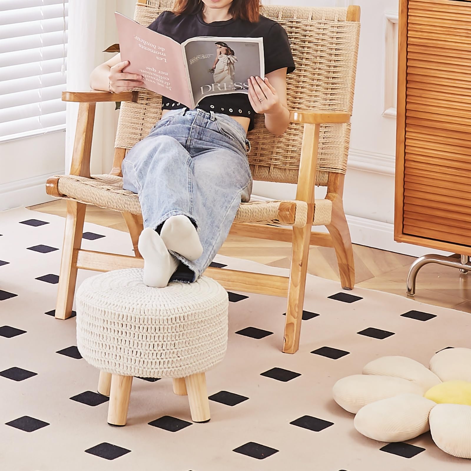 Wimarsbon Pouf Ottoman